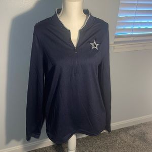 Cowboys size medium dri-fit Nike jacket
